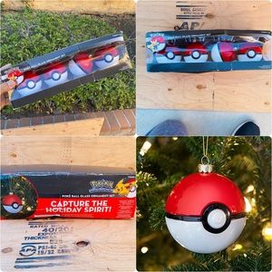 4 Pokemon Christmas trees 🎄 ornament